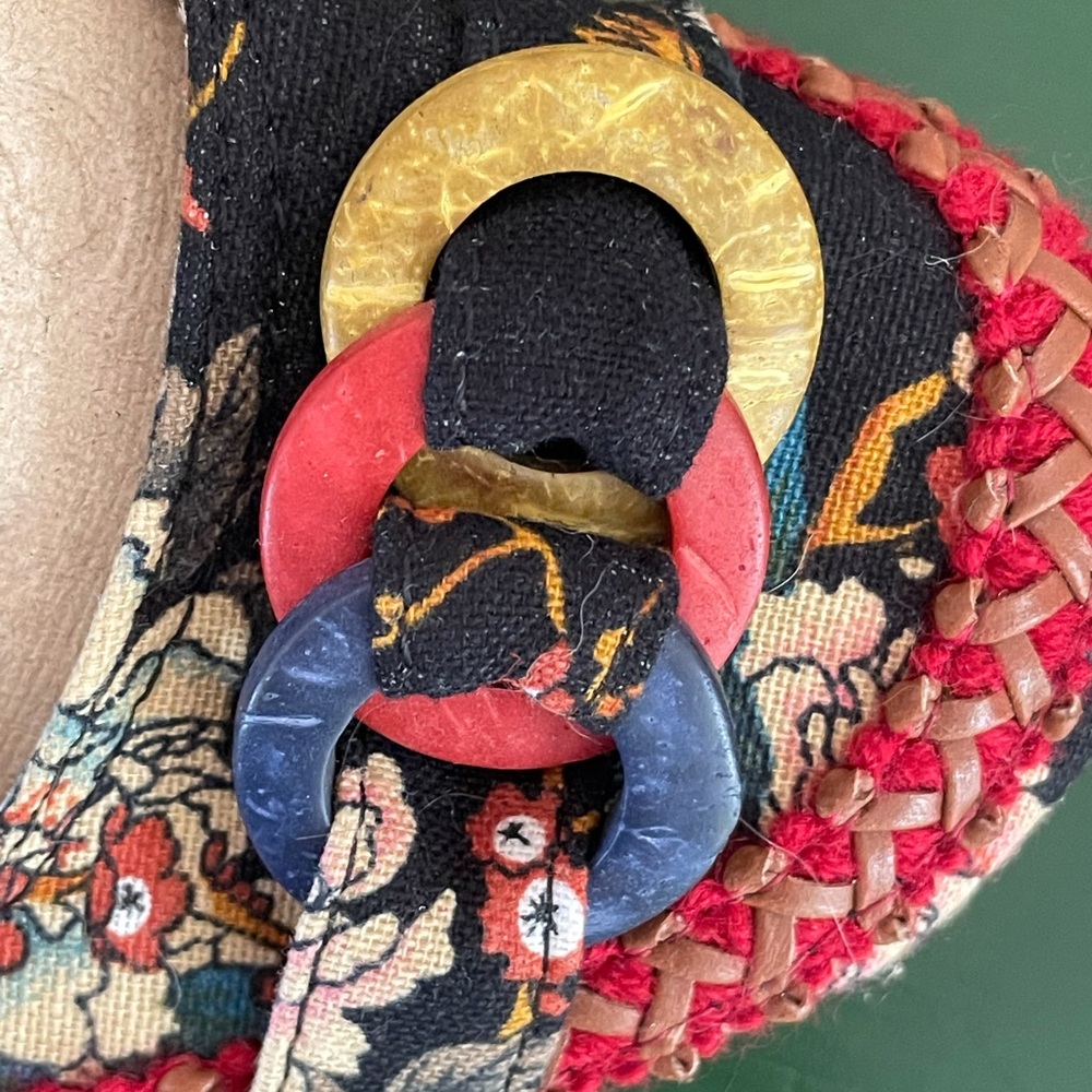 Festive colorful Boho Flats - Picture 6 of 9